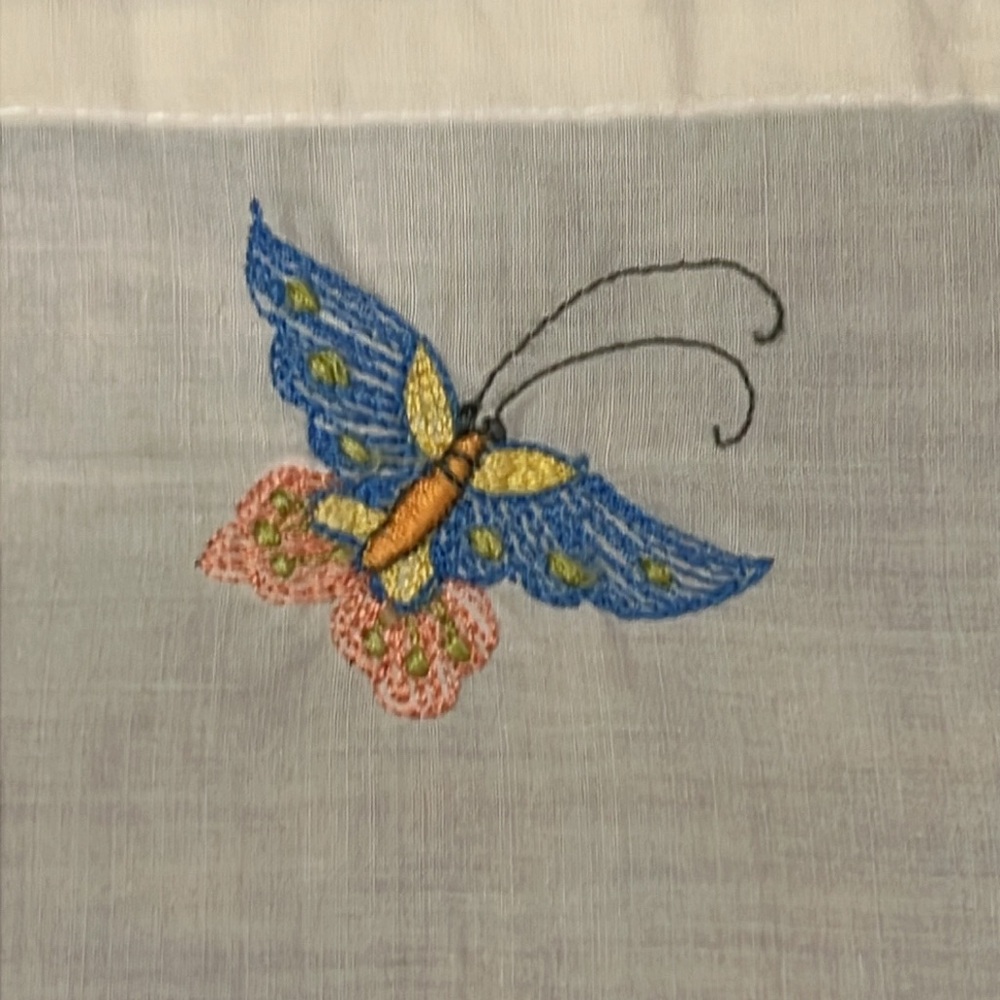 Vintage Butterfly Curtains - Picture 8 of 9